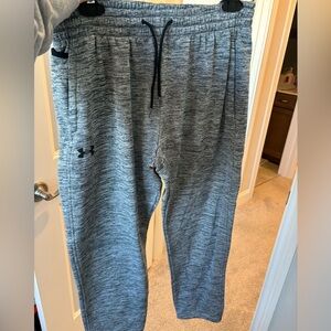 Under Armour Men's Heather Gray Joggers